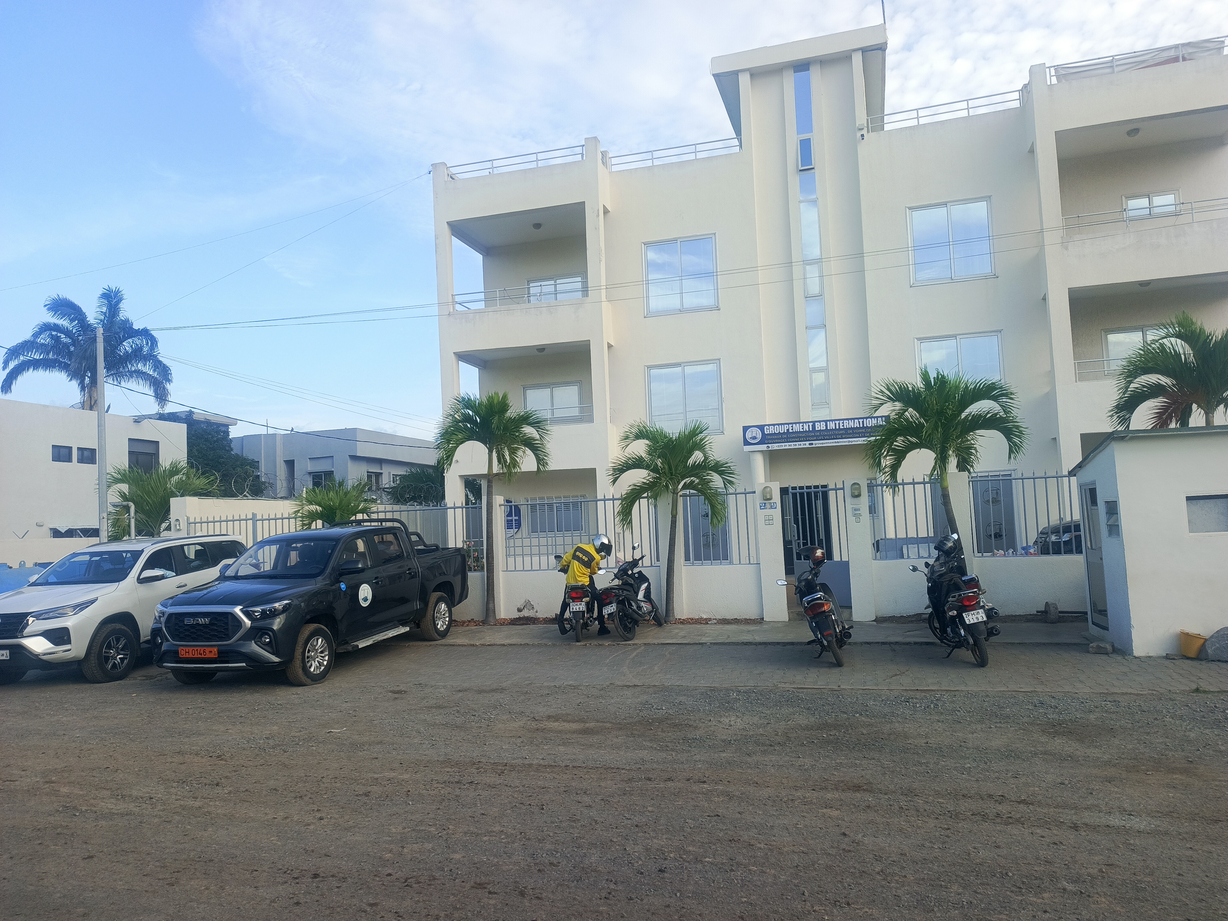 Siège du Groupement BB International au Bénin, Cité Houeyiho - Infrastructure administrative BTP